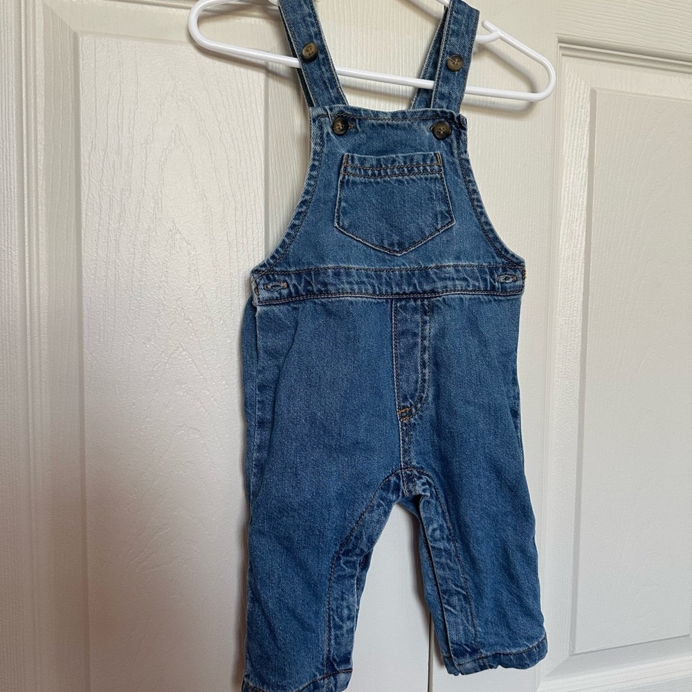 Zara 3-6 months denim Kids Overalls